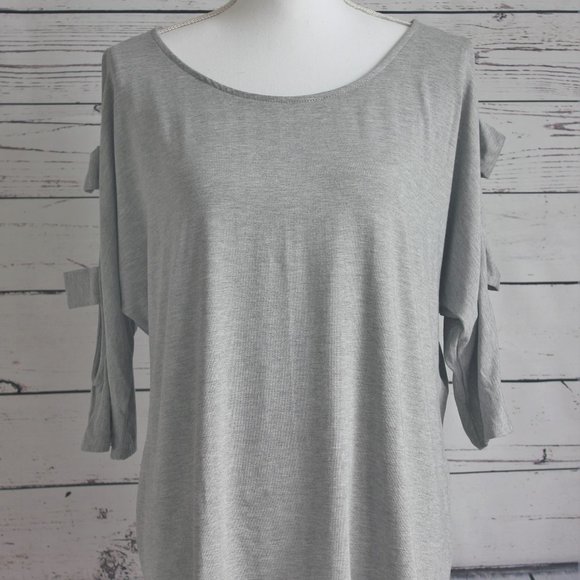 Ladder Sleeve Top - Picture 1 of 3